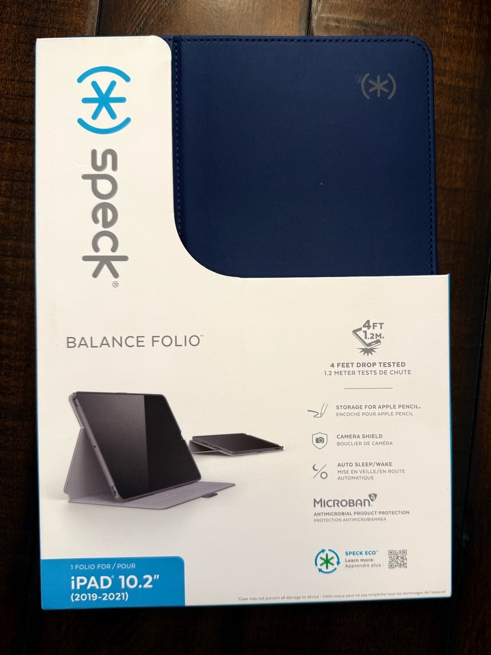 New SPECK iPad CASE 10.2-INCH fits 2021 7th gen, 2020 8th gen/ or 2019 9th gen